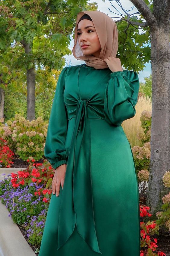Gamis taffeta