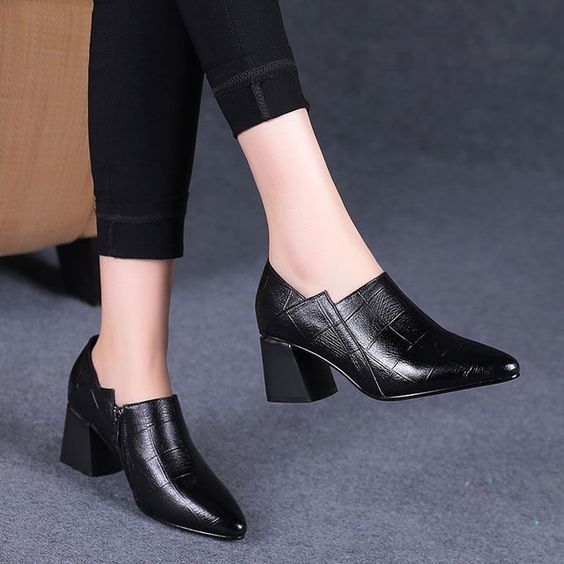 Sepatu Pantofel Kulit