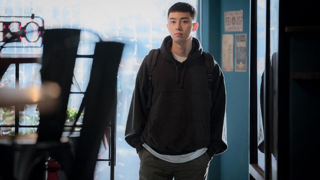 Park Seo Joon di Itaewon Class. Foto: Netflix