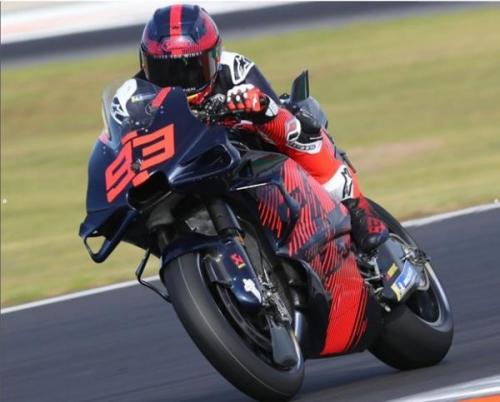 Marc Marquez di Ducati Desmosedici GP23