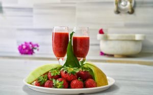 Smoothie stroberi. Foto: Pexel.