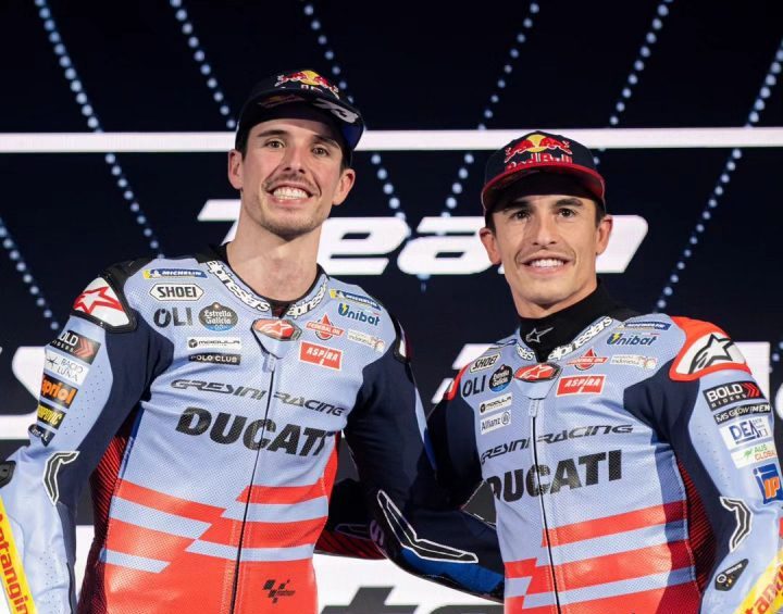 Marc Marquez dan Alex Marquez. Foto: Instagram/@marcmarquez93