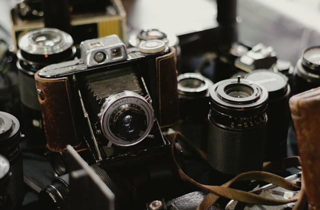 Kamera analog. Foto: Unsplash.