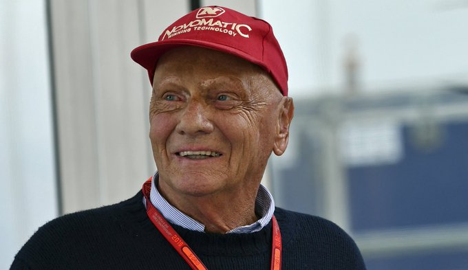 Niki Lauda. Foto: Twitter/@F1