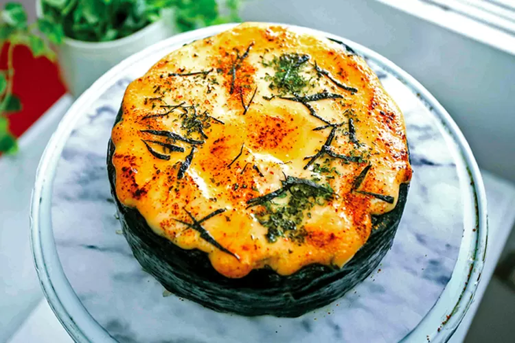 salmon mentai rice