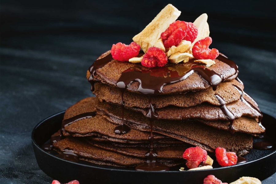 pancake cokelat