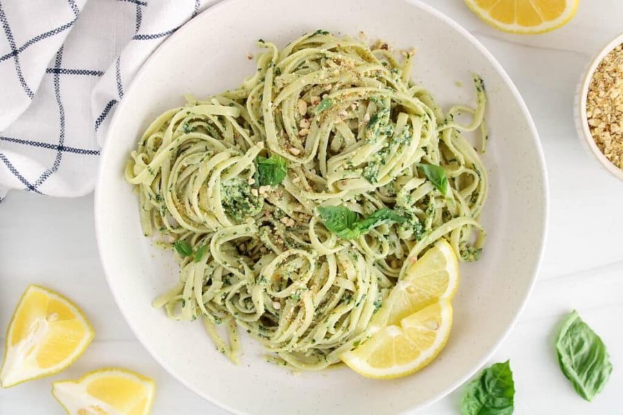 Saus Pesto Kacang Mede