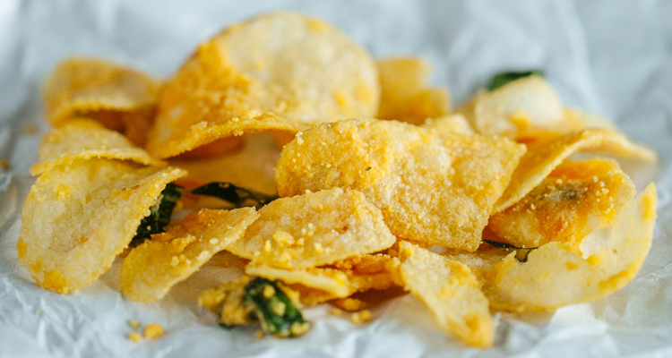 Keripik Kentang Saus Telur Asin
