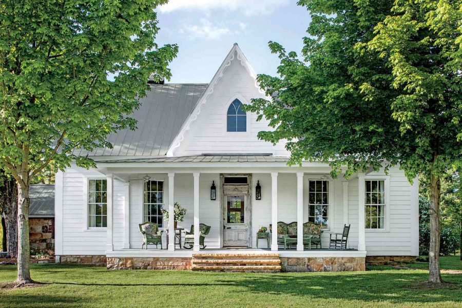 Gaya Farmhouse Amerika
