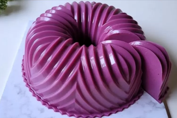 Puding Ubi Ungu