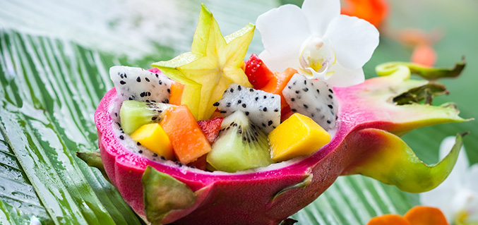 salad buah naga