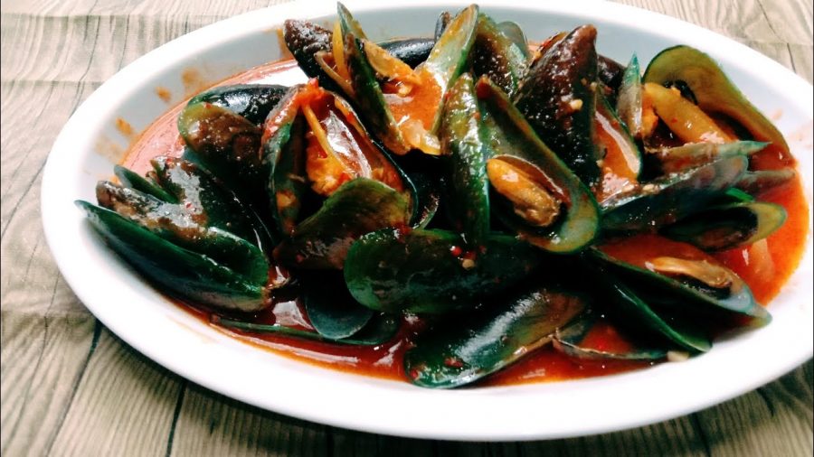 Kerang Hijau Saus Tiram