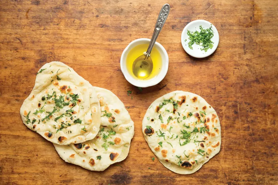 Roti Pipih Naan